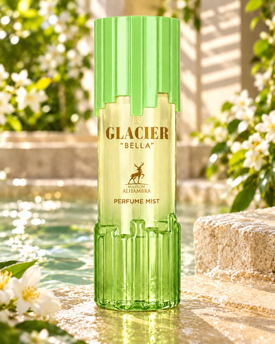 Glacier Body Mist de Maison Alhambra – ambientación