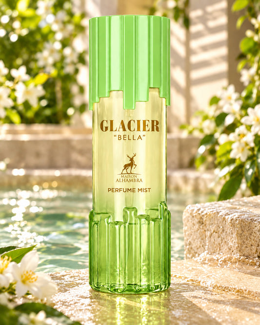 Glacier Body Mist de Maison Alhambra – ambientación