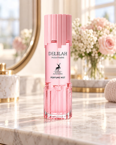 Delilah Body Mist de Maison Alhambra – ambientación