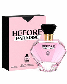 Before Paradise Eau de Parfum de Milestone – frasco con caja