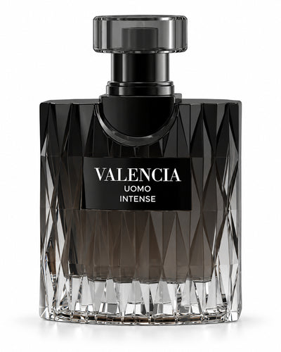 Valencia Uomo Intense Eau de Parfum de Milestone – frasco de frente