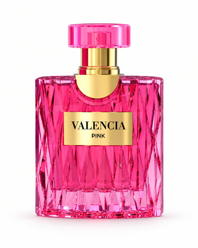 Valencia Pink Eau de Parfum de Milestone – frasco de frente