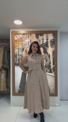Vestido Largo Camisero Rayas – video