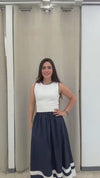 Vestido Midi Bicolor Franjas – video