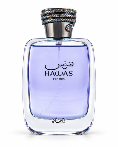 Hawas For Him Eau de Parfum de Rasasi – frasco de frente