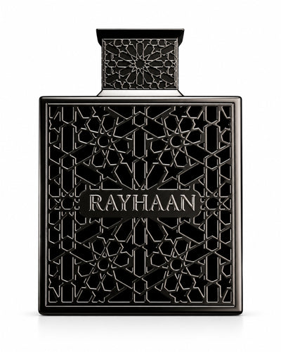 Obsidian Eau de Parfum de Rayhaan – frasco de frente