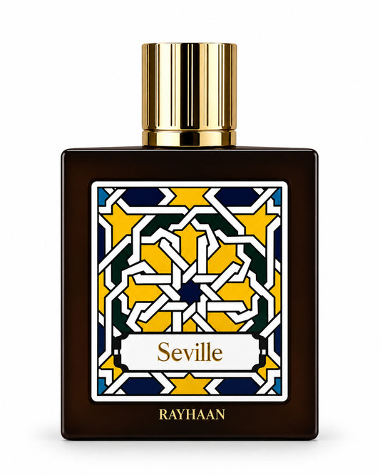 Seville Eau de Parfum de Rayhaan – frasco de frente