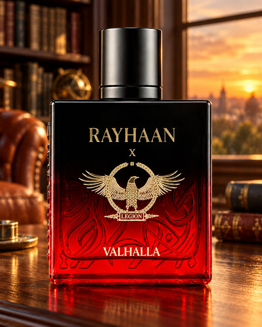 Valhalla Eau de Parfum de Rayhaan – ambientación